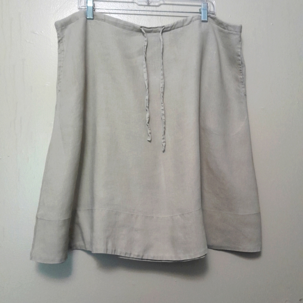 Dockers Skirt Khaki Large
